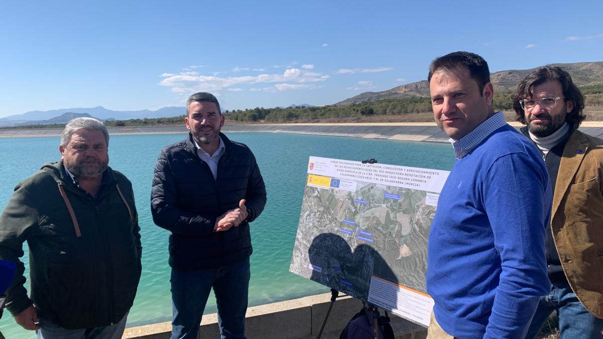 Visita del consejero Antonio Luengo a los Regantes de Calasparra y Cieza