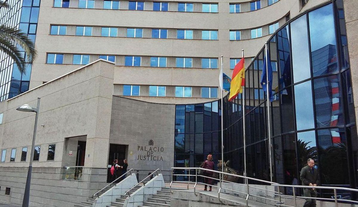 Imagen del Palacio de Justicia de Santa Cruz de Tenerife.