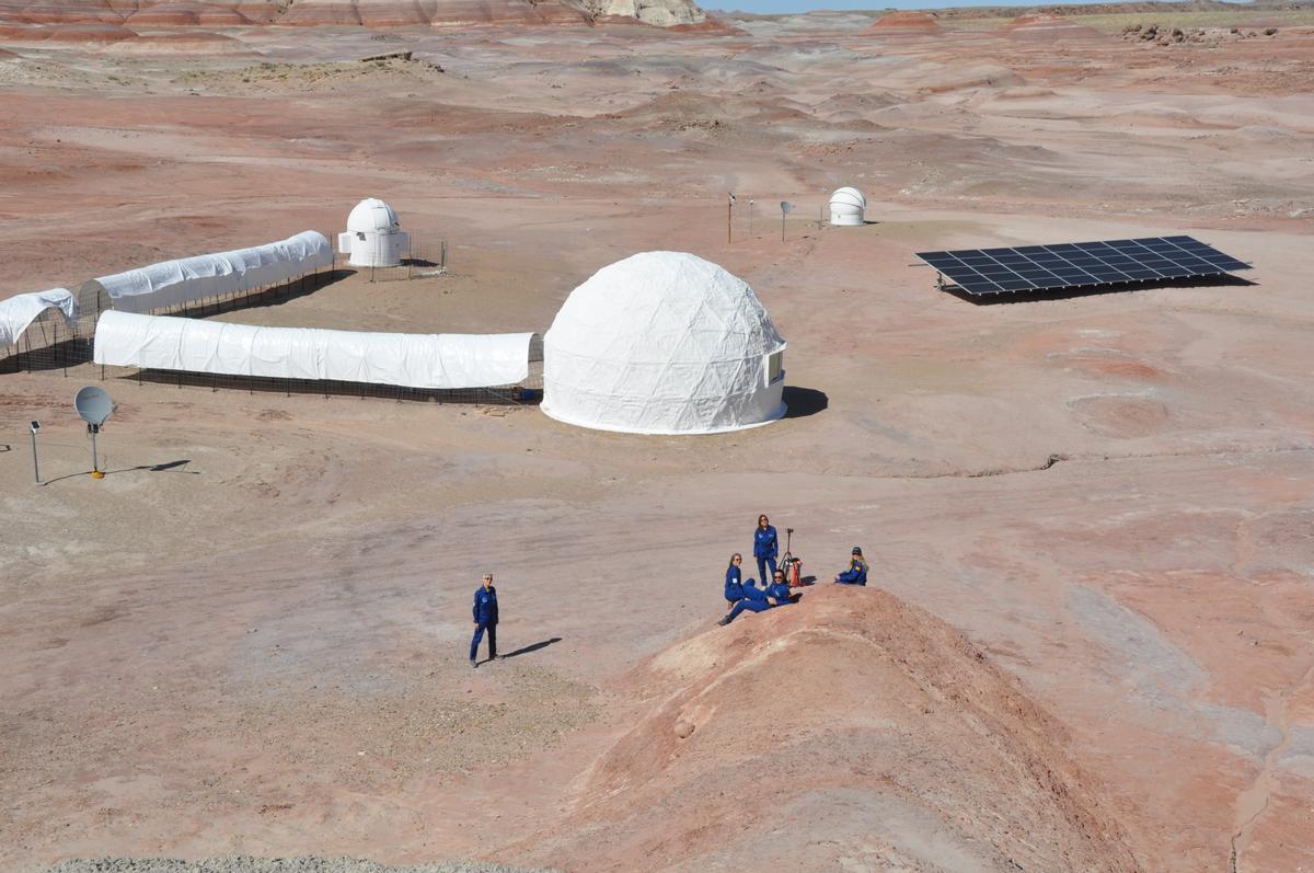 Misión Hypatia I: así ha sido el viaje de 7 científicas a un campamento de Marte