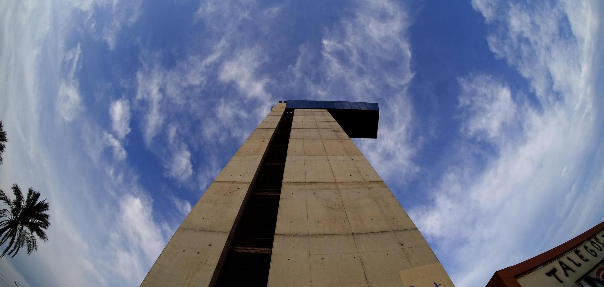 Así se encuentra la Torre de Miramar en la actualidad