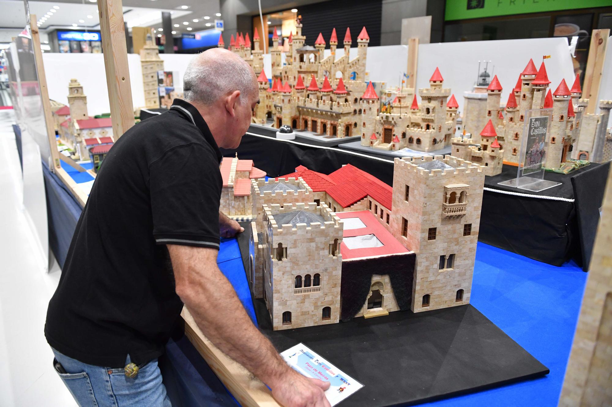 Exposición de réplicas de edificios gallegos hechas con Exin Castillos