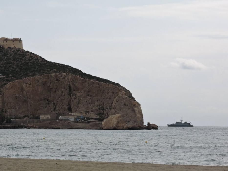 Jornada de puertas abiertas en Águilas con la Armada