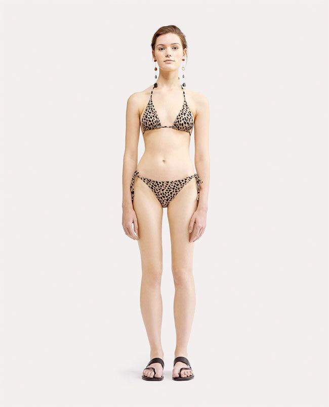 Bikini con estampado de leopardo, de Zara Home