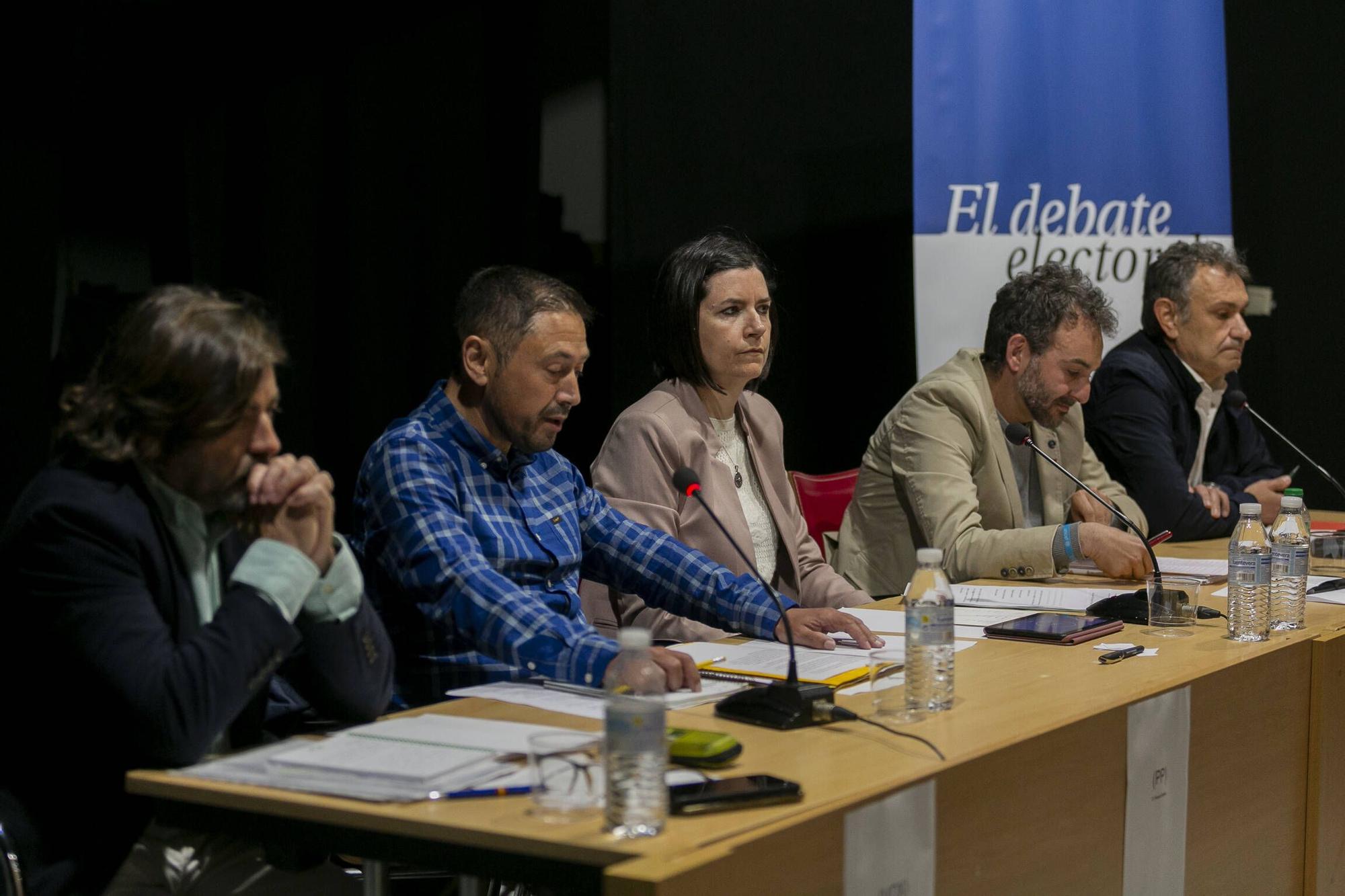 EN IMÁGENES: así fue el debate electoral organizado por LA NUEVA ESPAÑA en Gozón