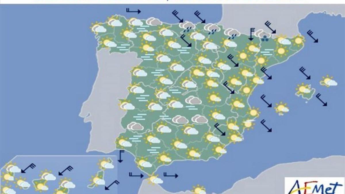 Aemet: Pronóstico del tiempo en toda España hoy 1 de febrero de 2020