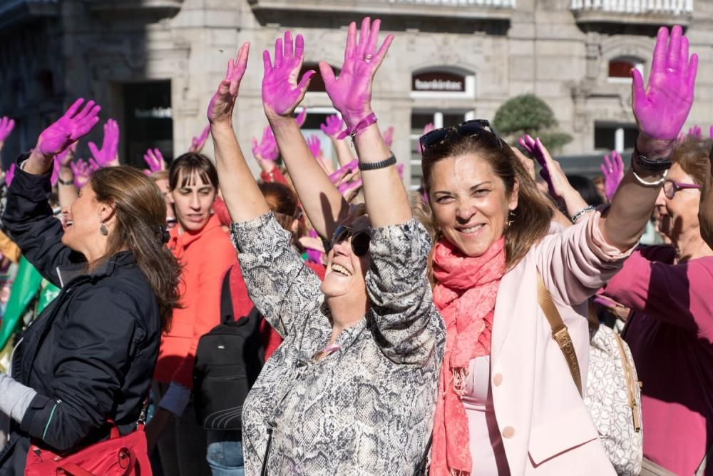 Actos en Vigo del día contra el cáncer de mama