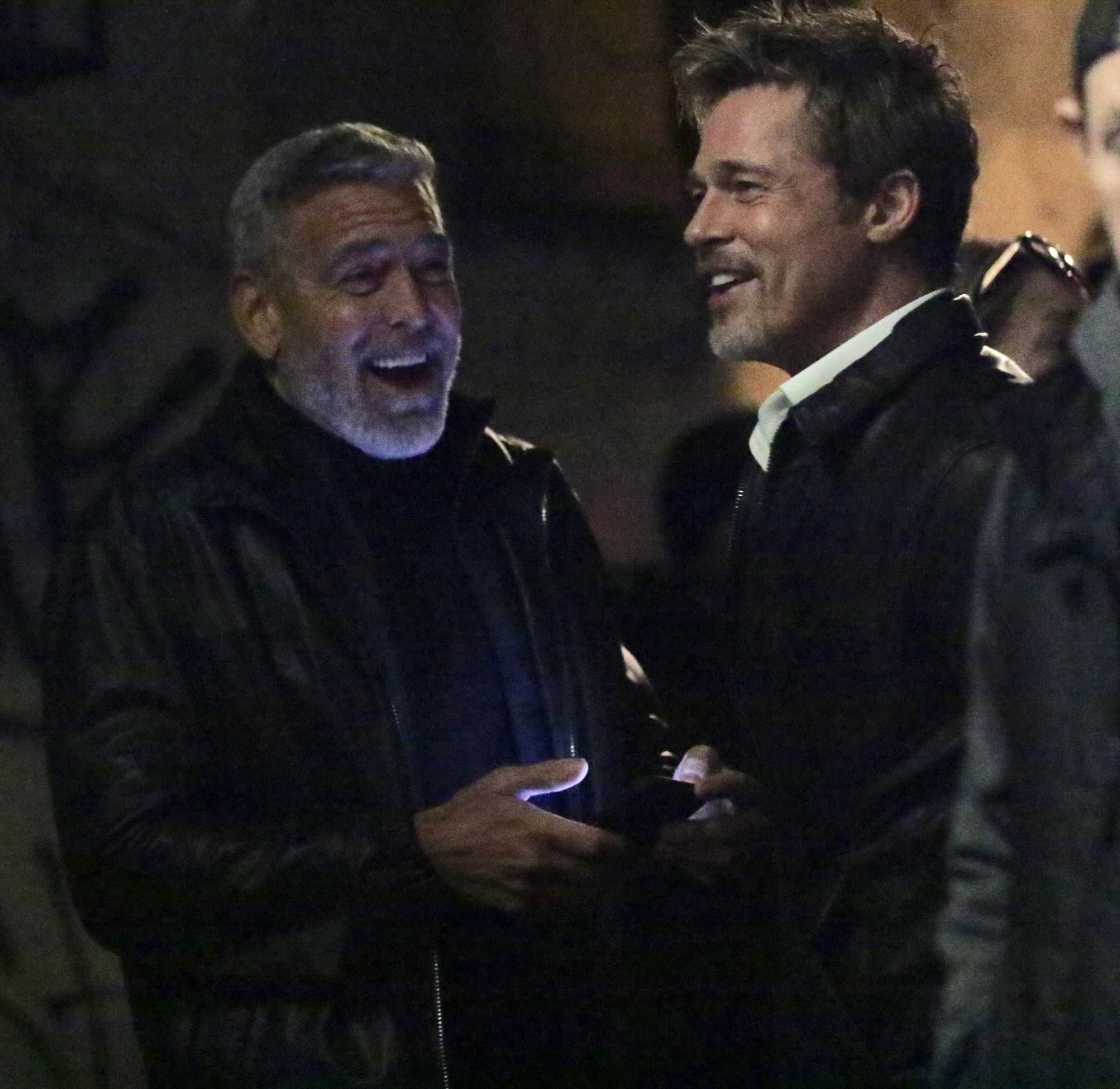 Brad Pitt y George Clooney son, o eran, amigos inseparables