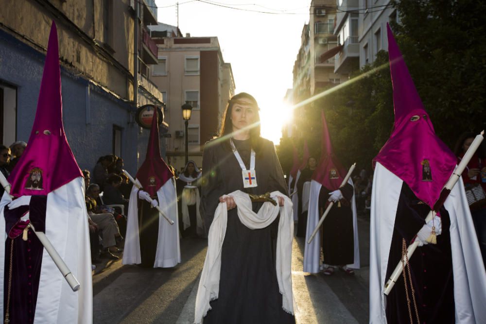 Imágenes de la Semana Santa Marinera, Santo Entierro, del 2018