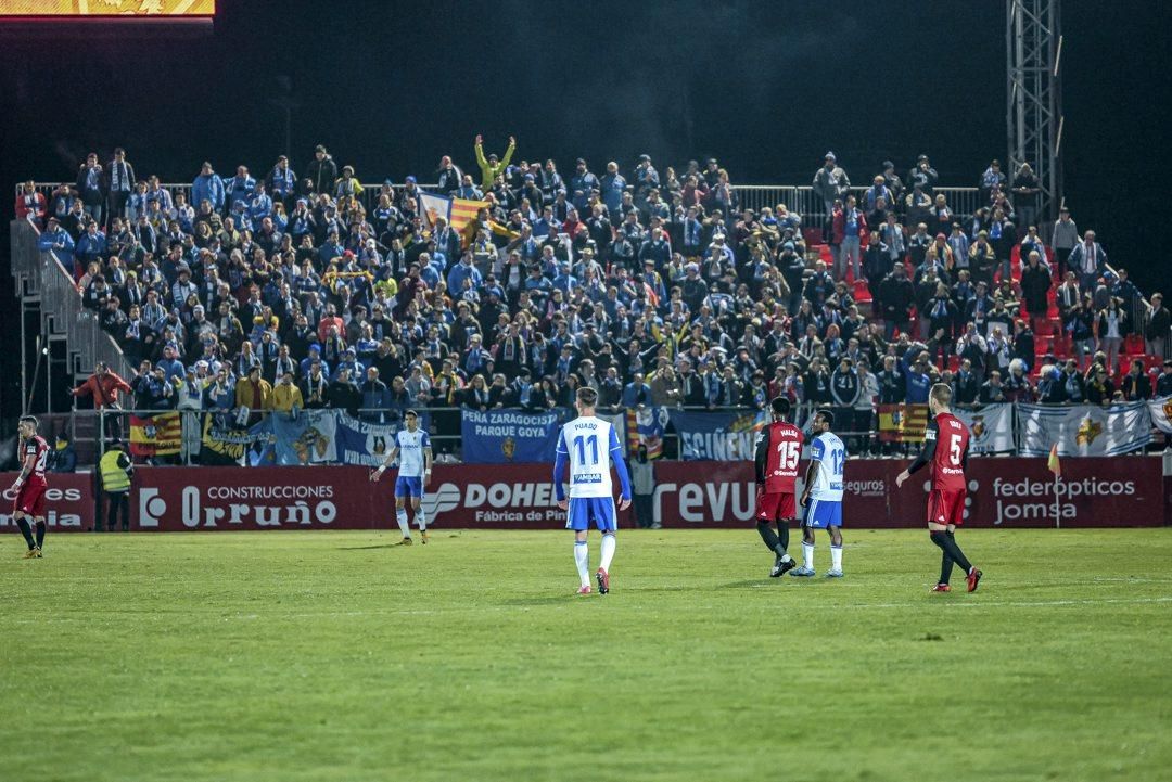 Partido Mirandés contra Real Zaragoza