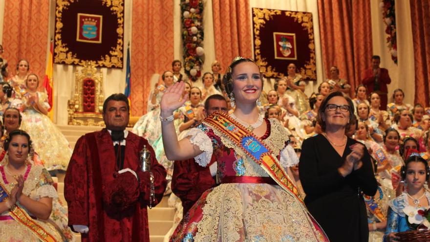 Judit Pesudo ya reina en las Fallas de Borriana de 2018