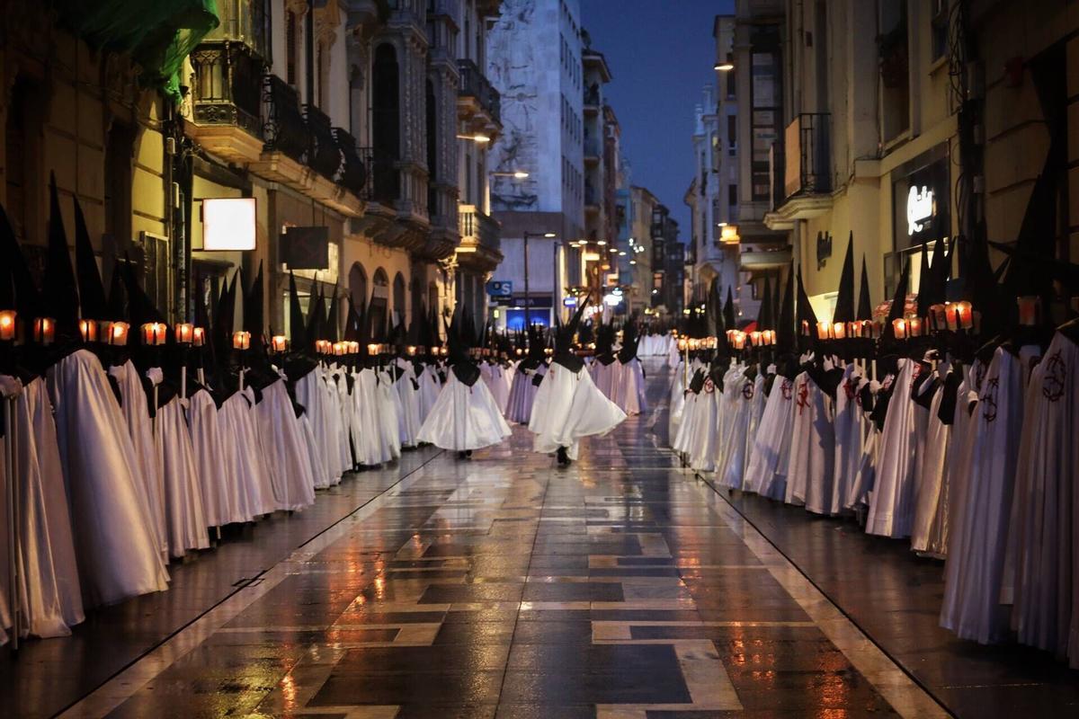 El desfile de Tercera Caída el pasado Lunes Santo.