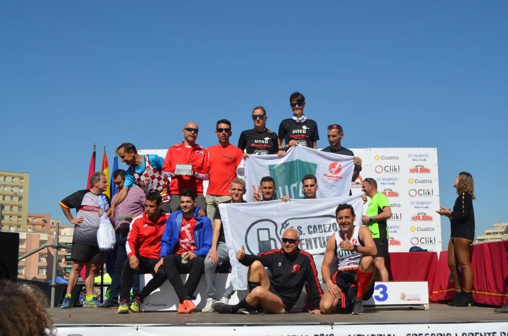 Ganadores de la Media Maratón de Cartagena