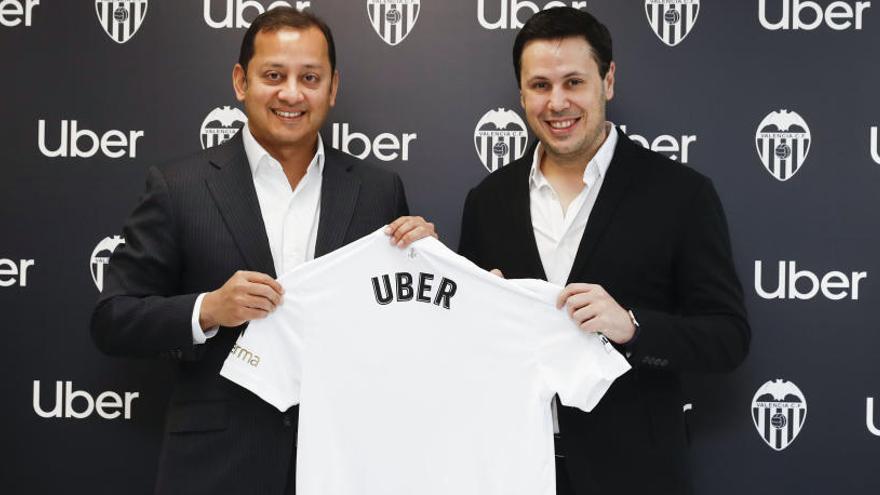 Uber se convierte en nuevo colaborador del Valencia CF