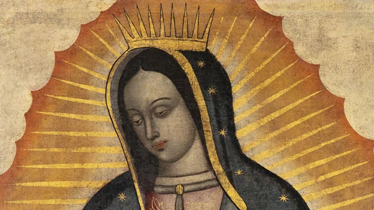 Imagen de la Virgen de Guadalupe.