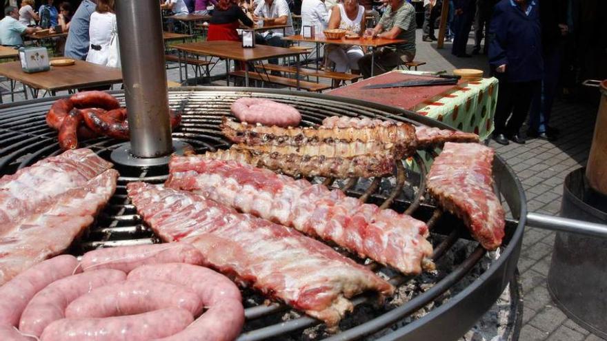 Una celebración gastronómica en el Carbayedo.