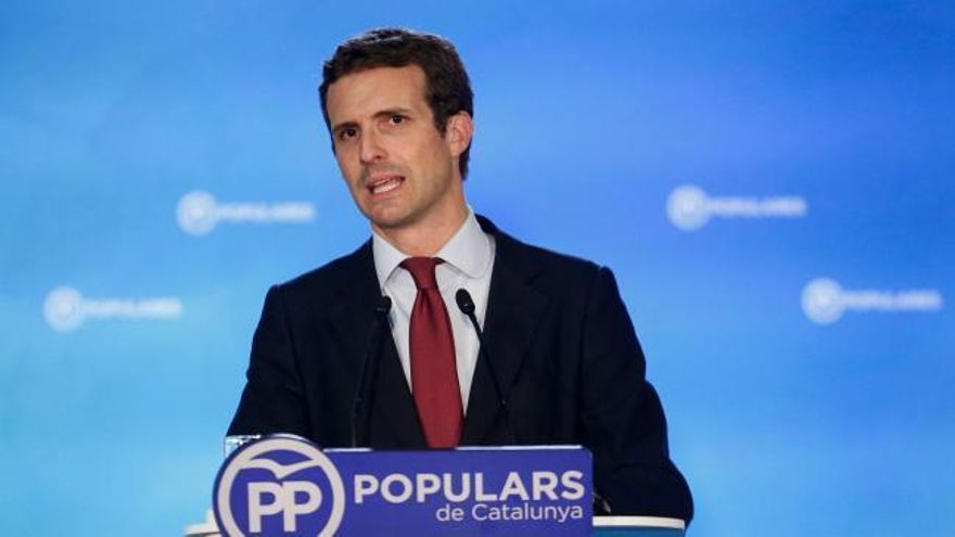 Casado preside el Comité Ejecutivo Nacional del PP en Barcelona