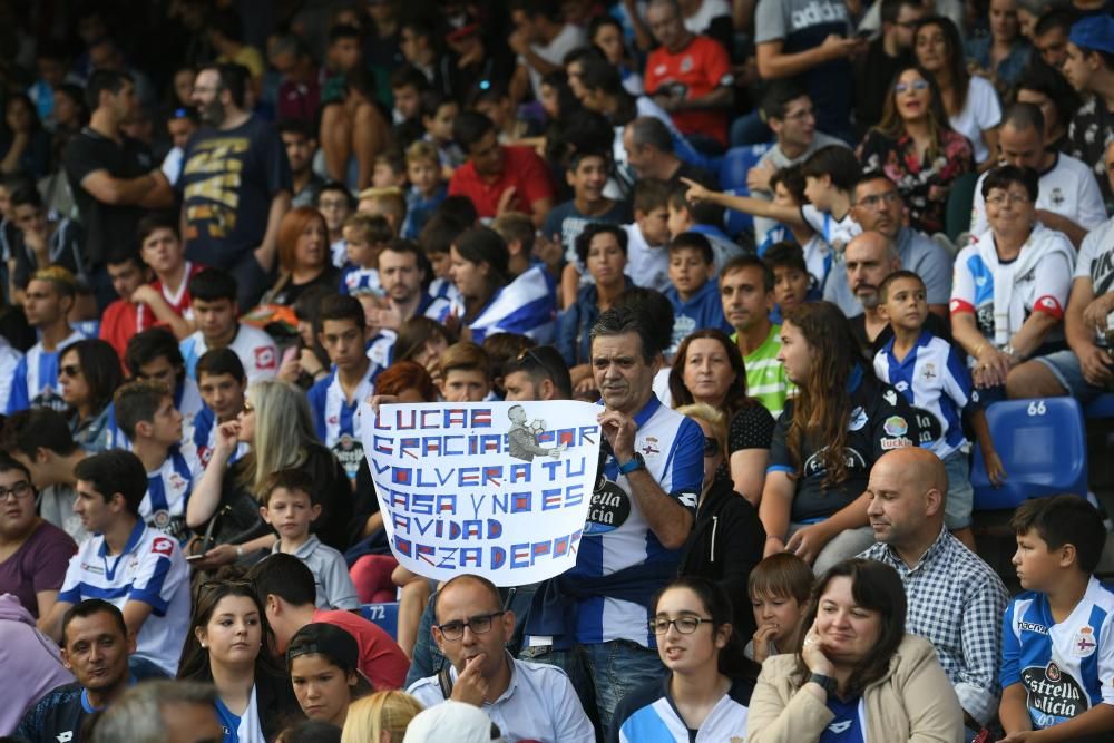 Presentación de los nuevos fichajes del Deportivo