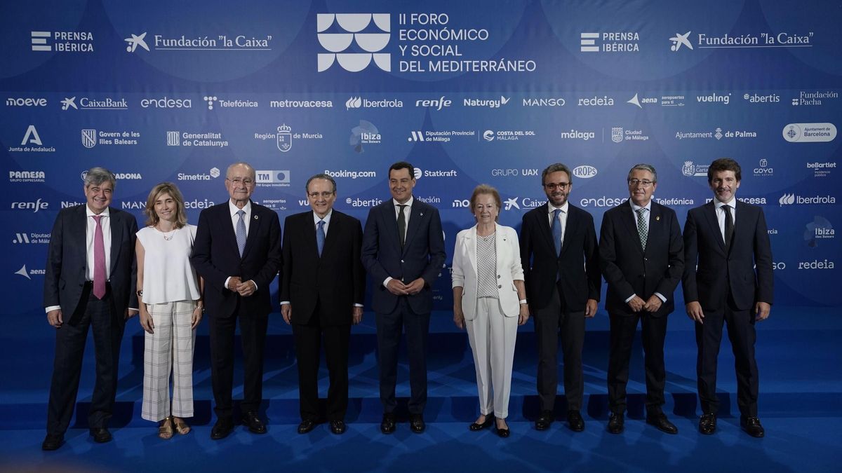 La primera jornada del II Foro del Mediterráneo, en imágenes