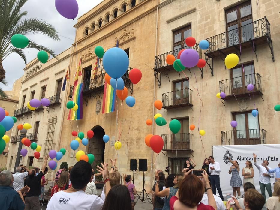 Elche celebra del Día Internacional del Orgullo LG