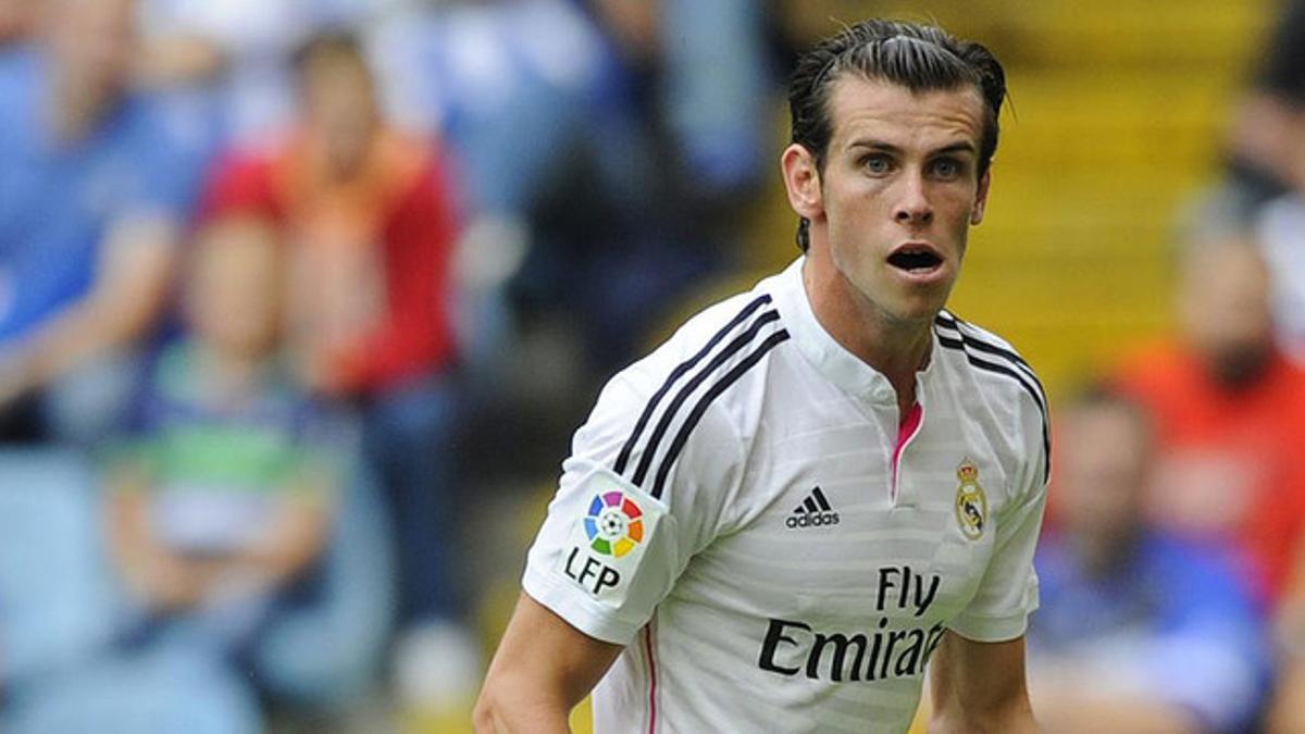 Gareth Bale, durante un partido del Madrid, esta temporada