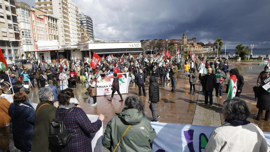 Gijón acoge una manifestación por la "paz y justicia para el pueblo saharaui"