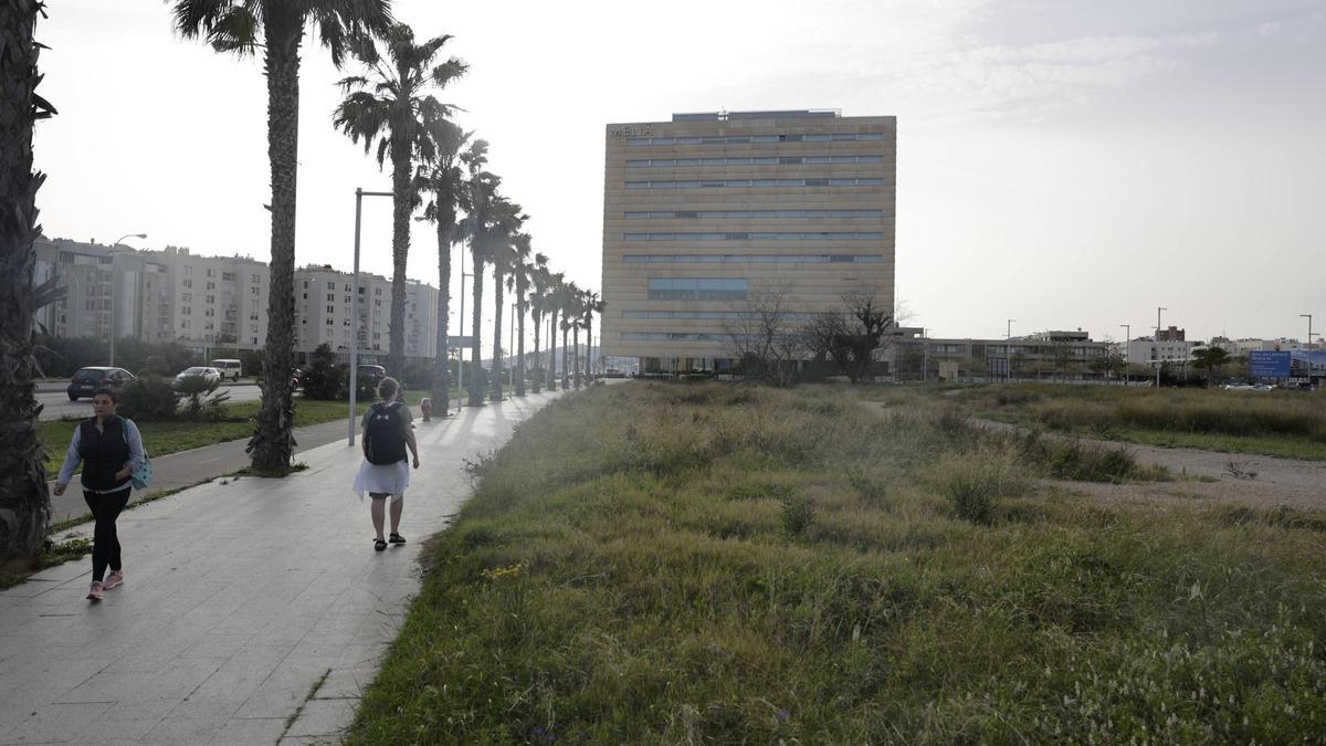 Aun sin moratoria en Baleares, con la normativa urbanística de Palma Zafiro solo podría dedicar el 30 % de su solar a uso turístico.