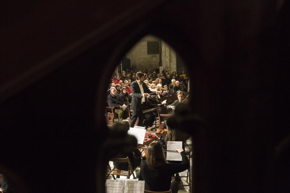 Concierto de Navidad de la orquesta de la Universidad de Oviedo en la Catedral