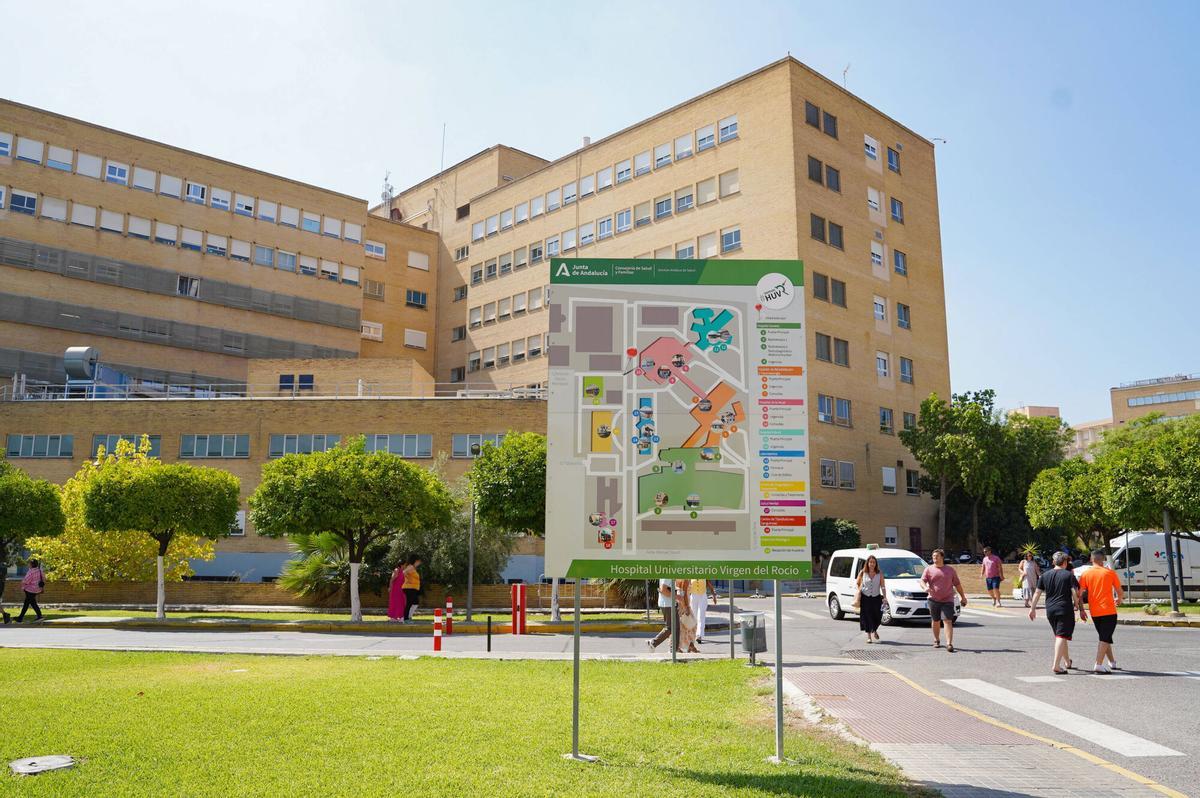 Exterior del Hospital Universitario Virgen del Rocío de Sevilla