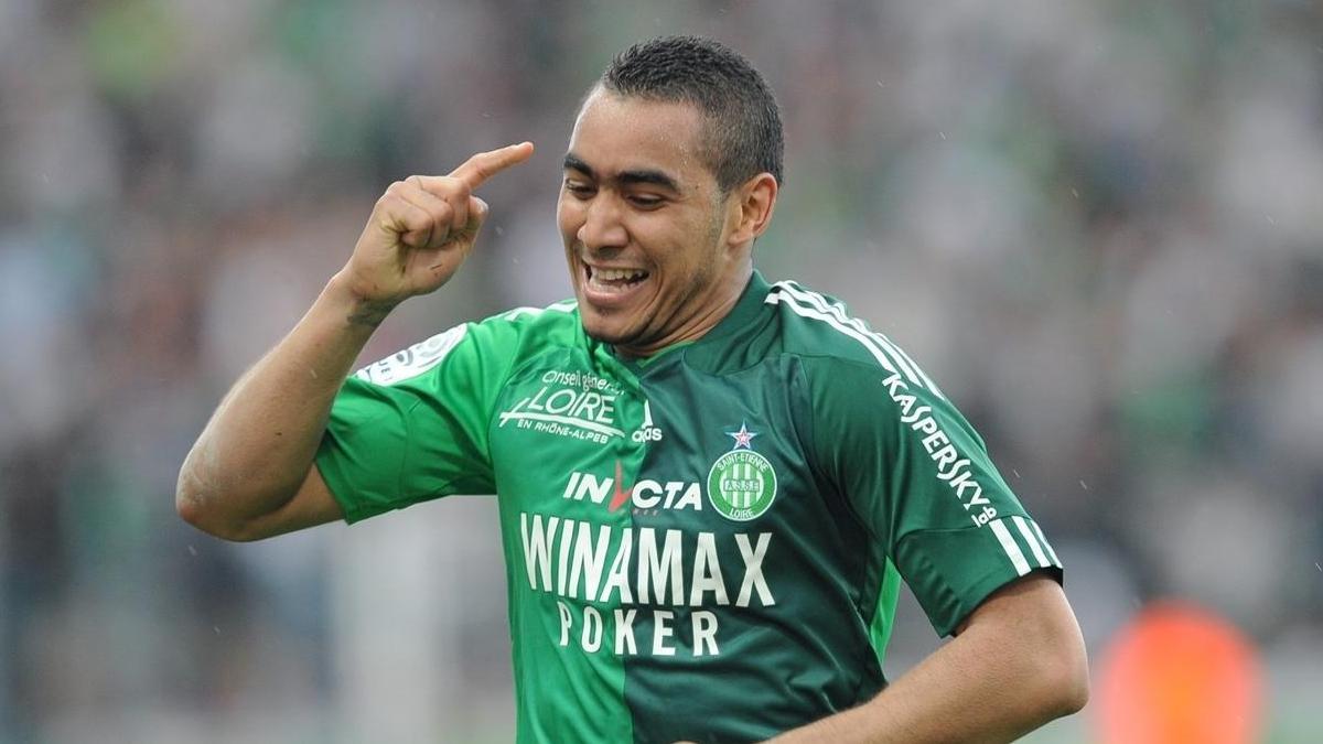 Dimitri Payet, durante su etapa en el Saint-Éttiene