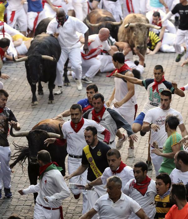 Primer 'encierro' de Sant Fermí