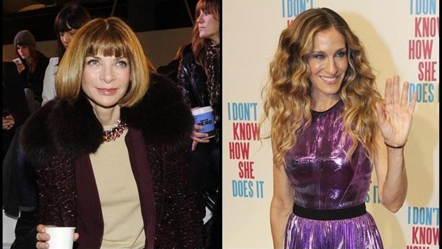 Anna Wintour y Sarah Jessica Parker