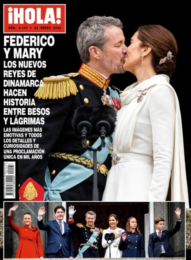 Portada de la revista ¡HOLA! del 17 de enero de 2024