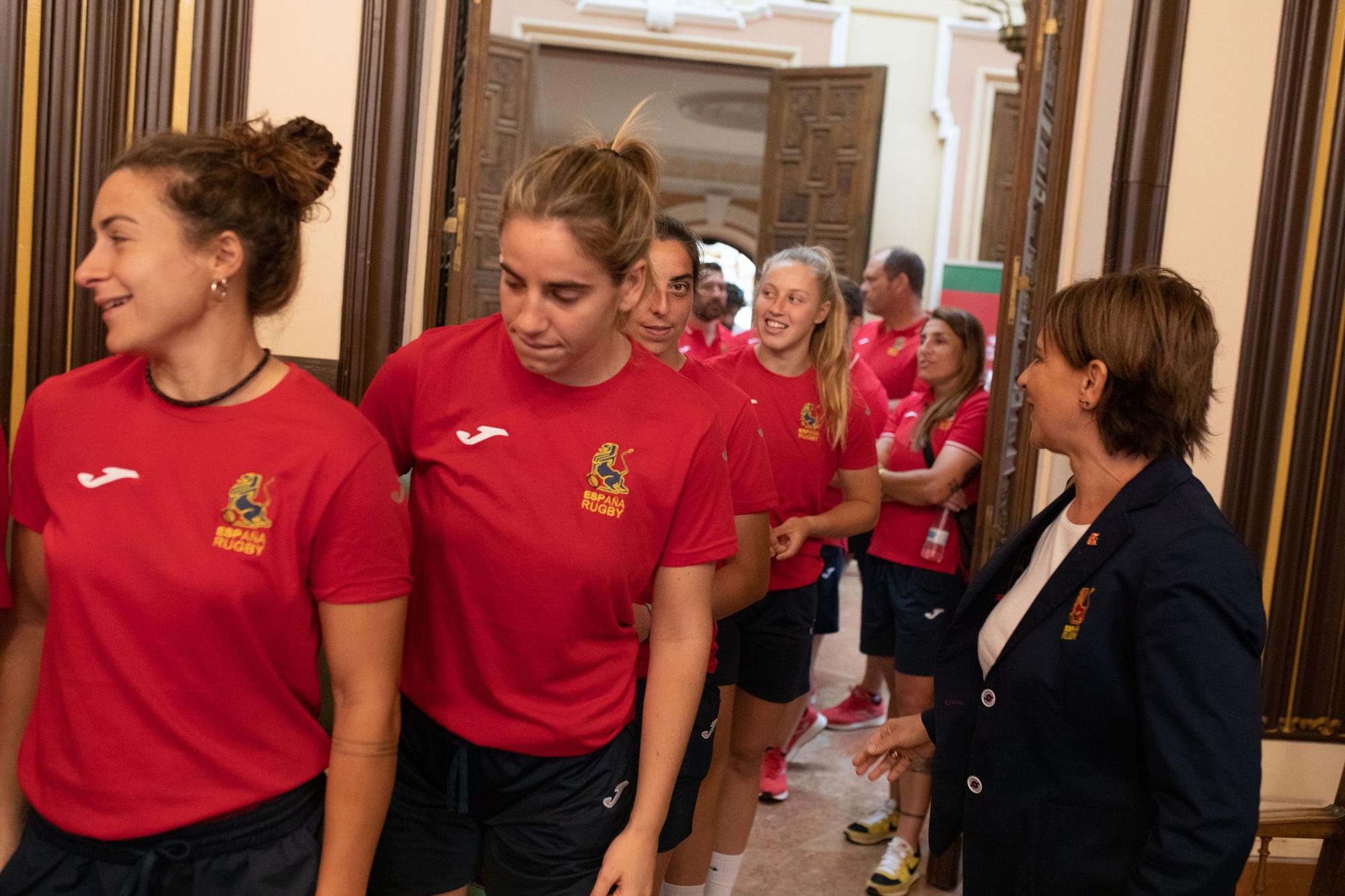 GALERÍA | Zamora recibe a la selección española femenina de rugby