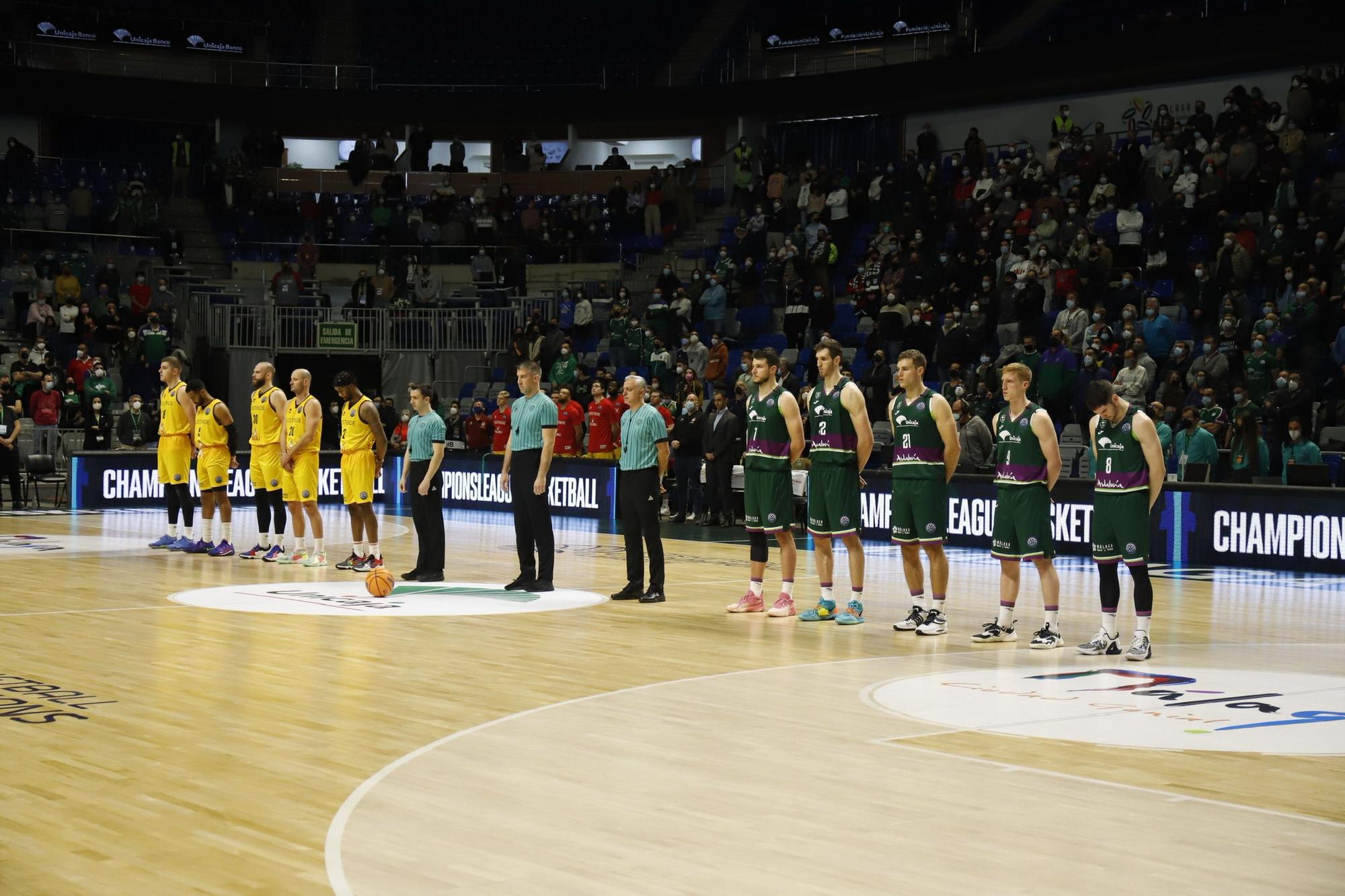 Las imágenes del Unicaja - Filou Oostende de la BCL