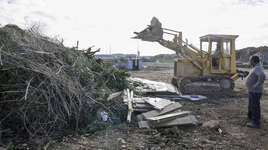 La planta de escombros de las Cuestas de Orinaza en Badajoz completa sus instalaciones