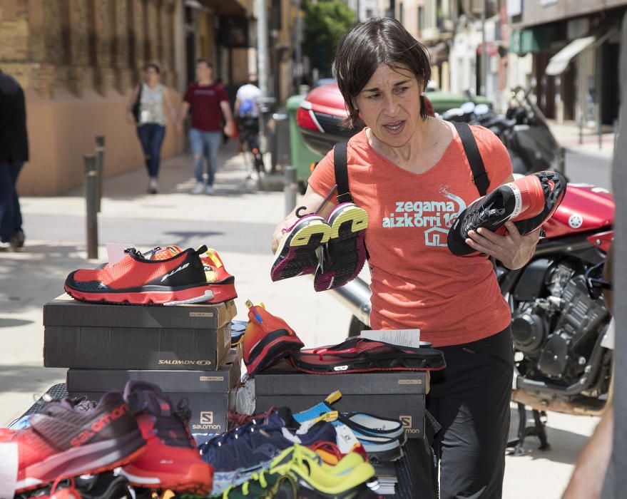 Feria del corredor del mundial de trail en Castelló