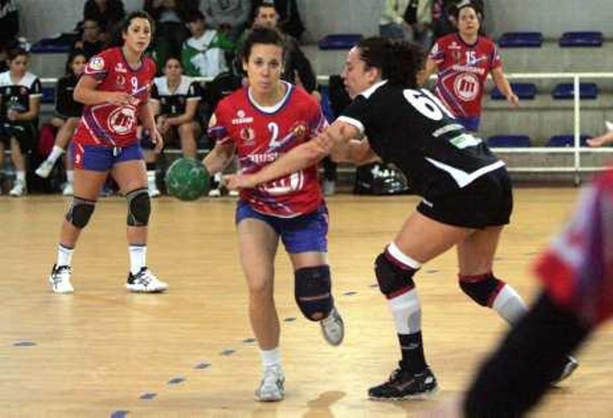 El Elche Mustang, durante un partido de este año.