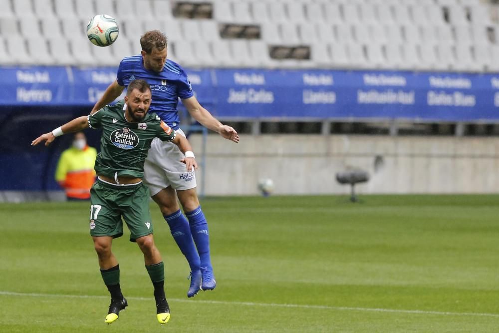 El partido del Oviedo, en imágenes