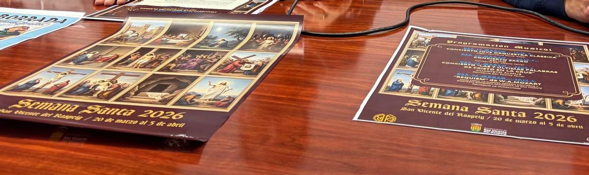 Cartel de la Semana Santa 2026 de San Vicente