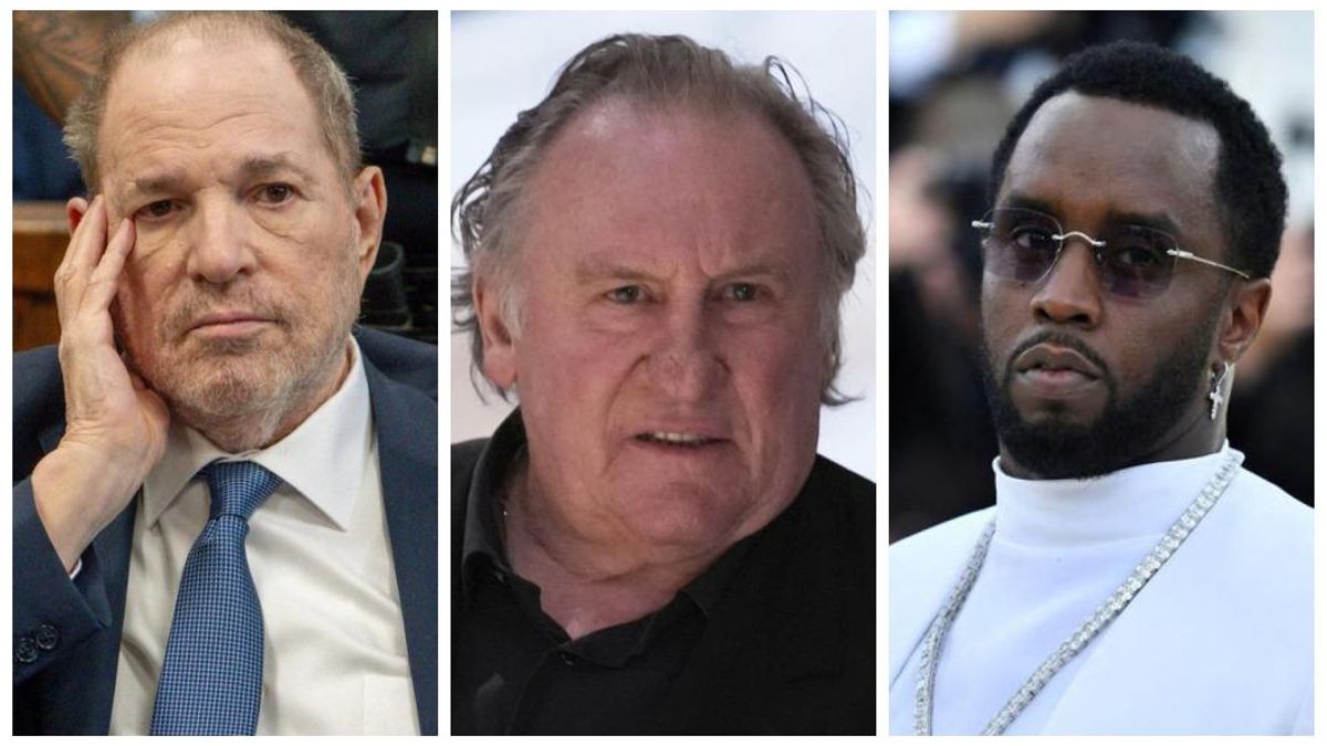 El productor Harvey Weinstein, el actor Gérard Depardieu y el rapero Sean ‘Diddy’ Combs