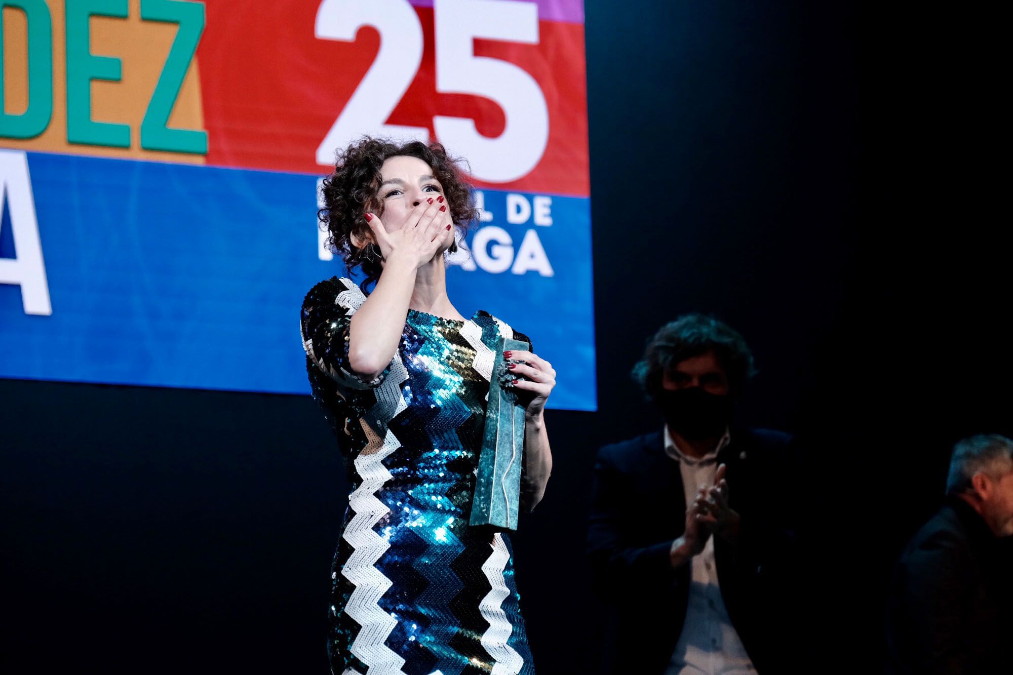 Las imágenes de la gala de los premios Málaga Cinema del Festival