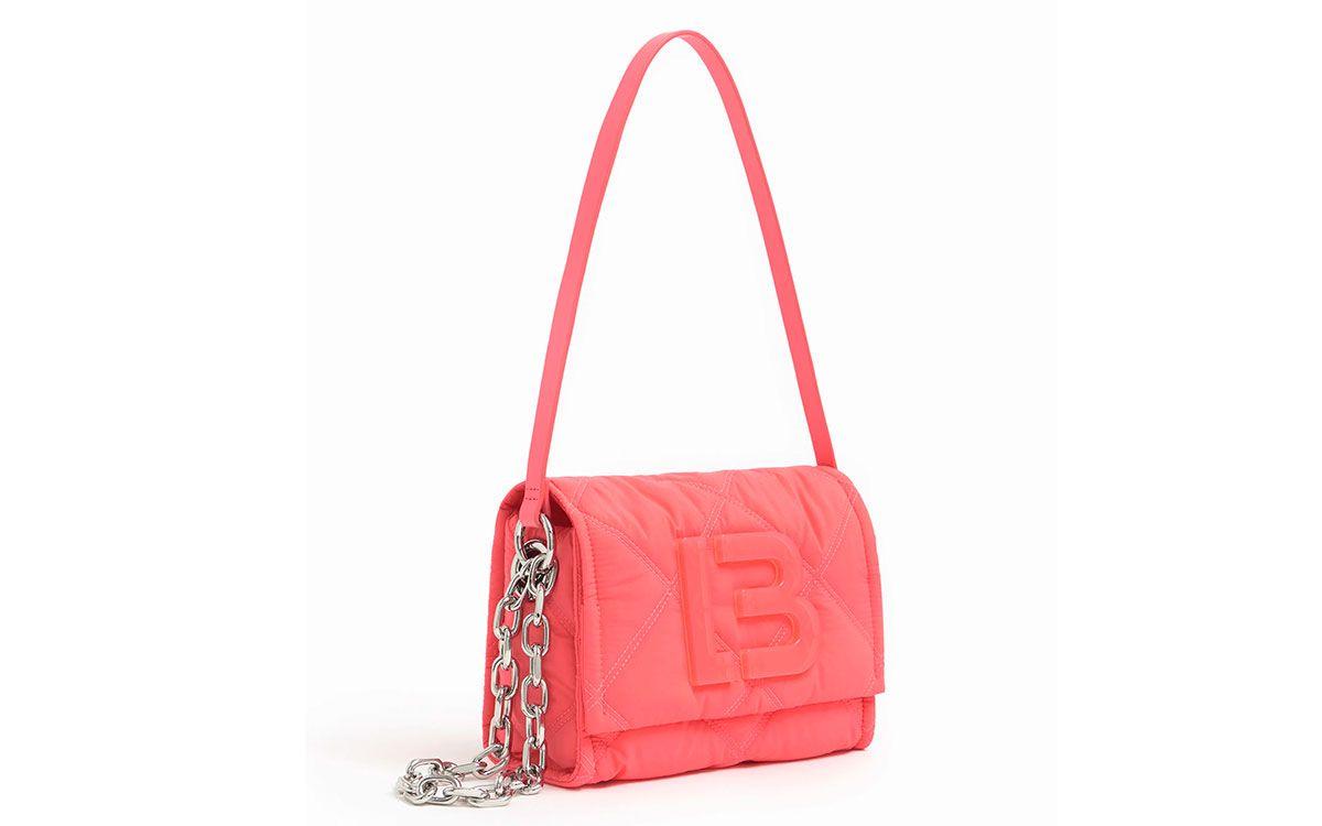 Bolso de Bimba y Lola en color coral con cadena