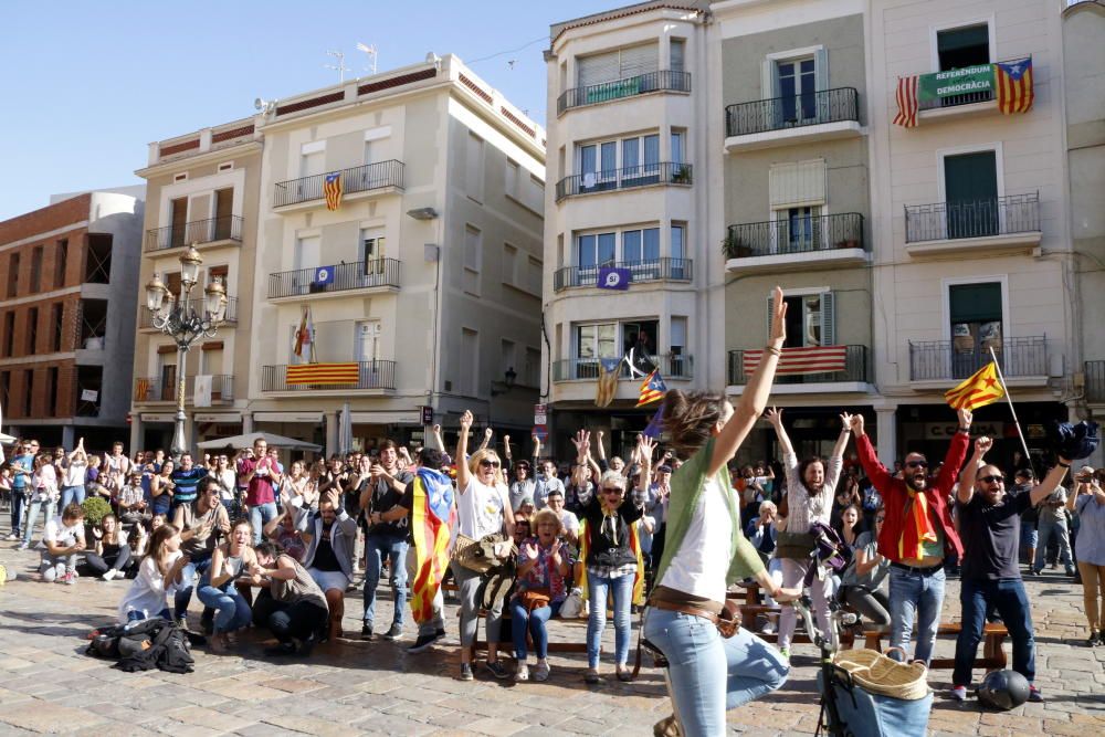 Esclat d'alegria a Catalunya