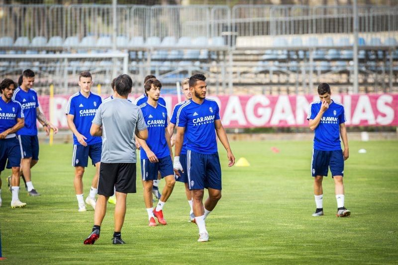 Entrenamiento del Real Zaragoza del 24 de julio