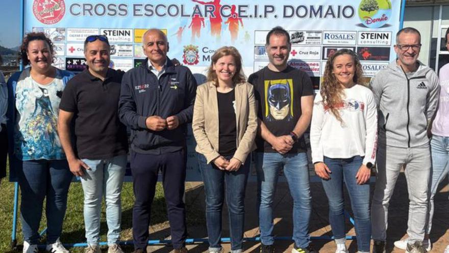 La presentación del evento, en el paseo. | G.N.