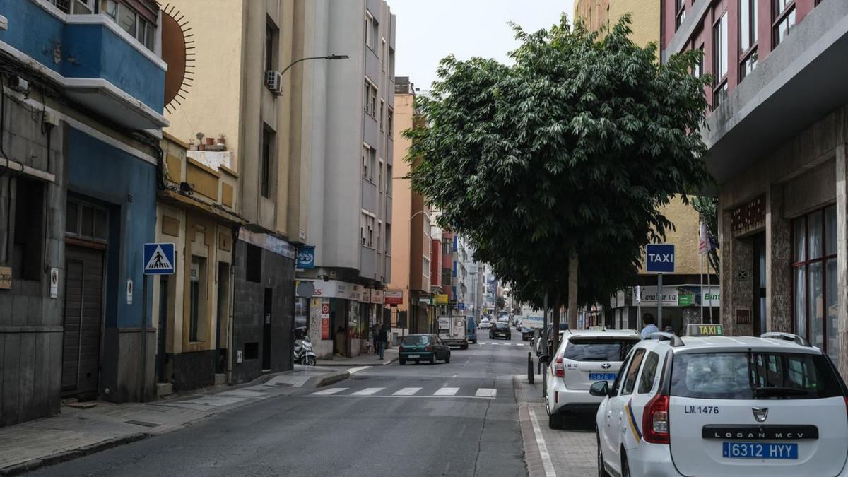 Calle Fernando Guanarteme en la capital grancanaria. | | JOSÉ CARLOS GUERRA