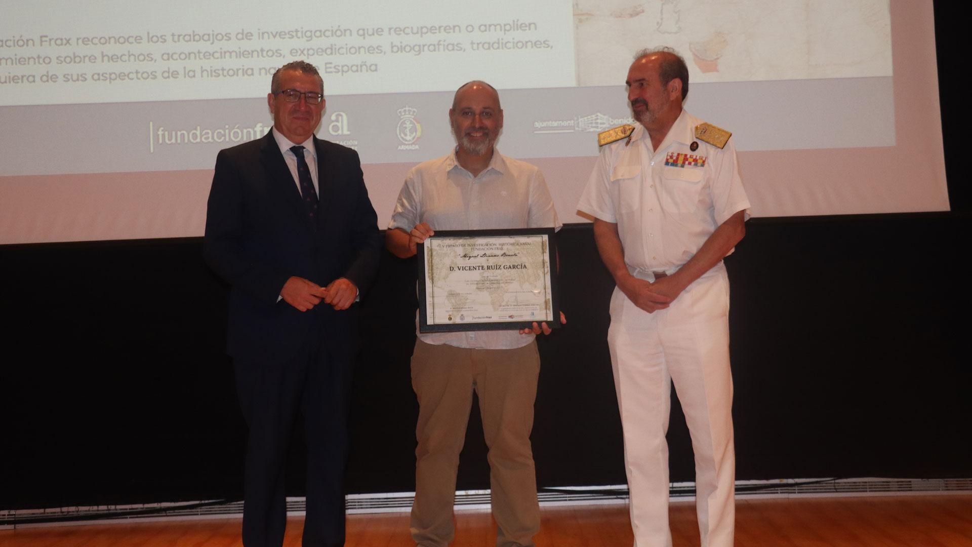 Galardonados por los Premios de Investigación de Historia Naval