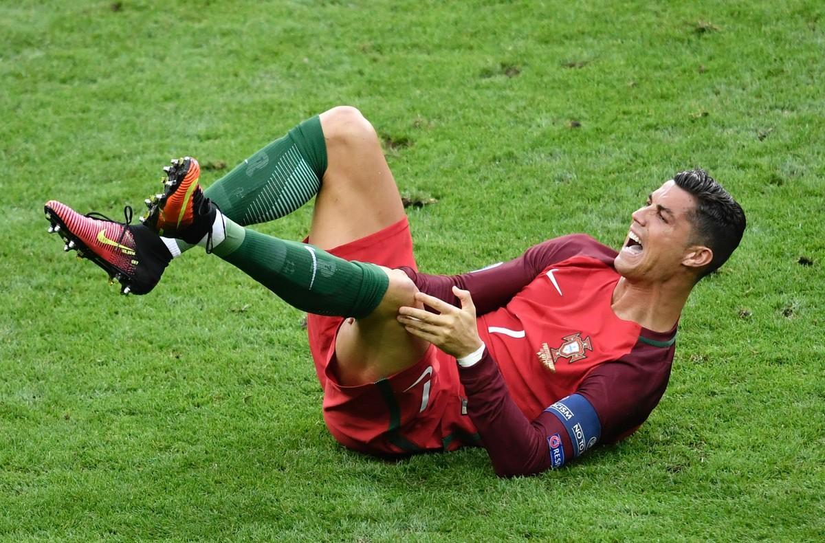 La lesión de Cristiano en imágenes