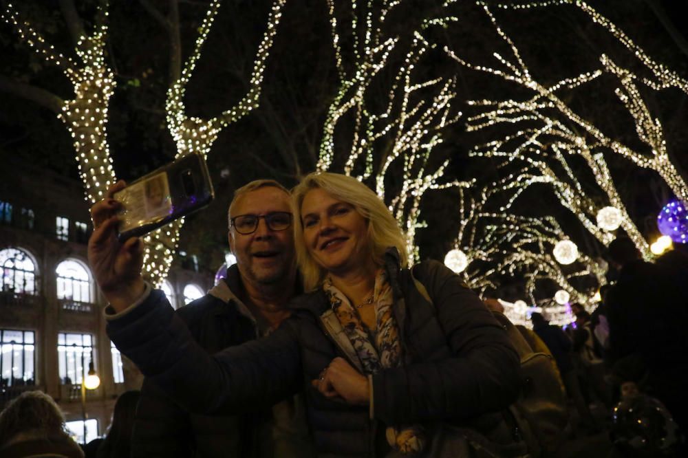 weihnachten palma mallorca lichter