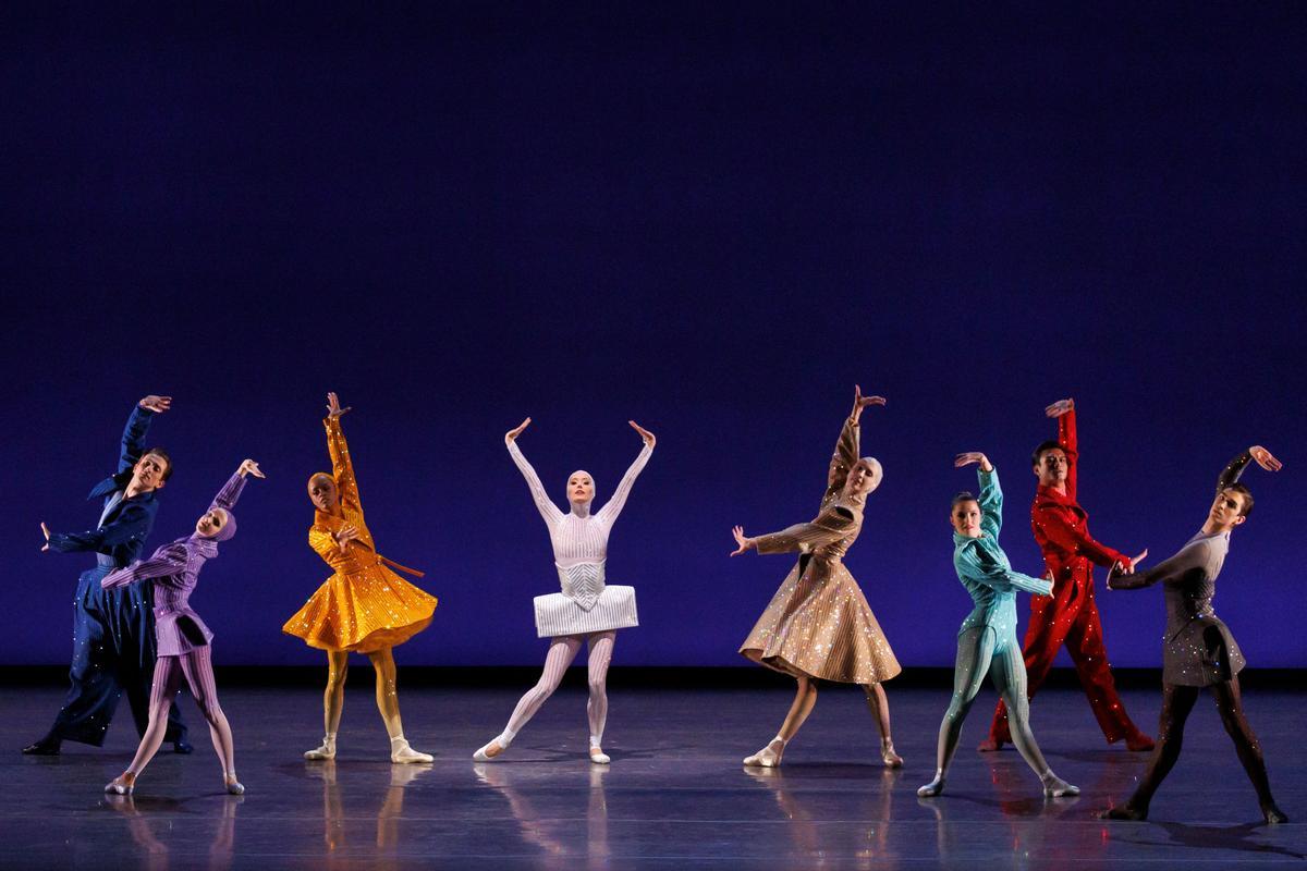 Escena del Ballet de Nueva York, con vestuario de Palomo Spain.